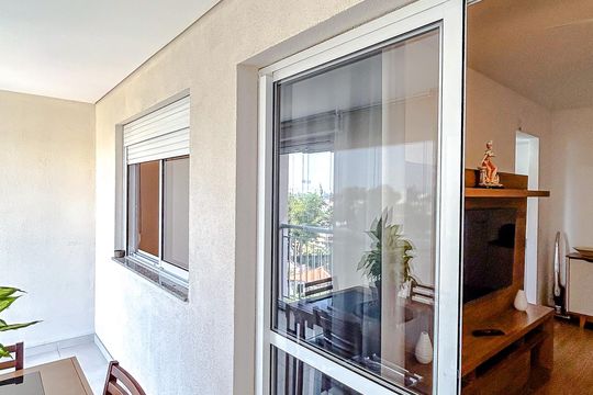 Varanda de apartamento à venda com 1 quarto, 49m² em Tatuapé, São Paulo