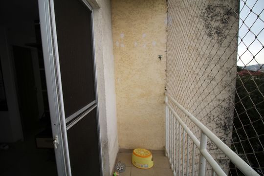Varanda de apartamento à venda com 3 quartos, 52m² em Parada de Lucas, Rio de Janeiro