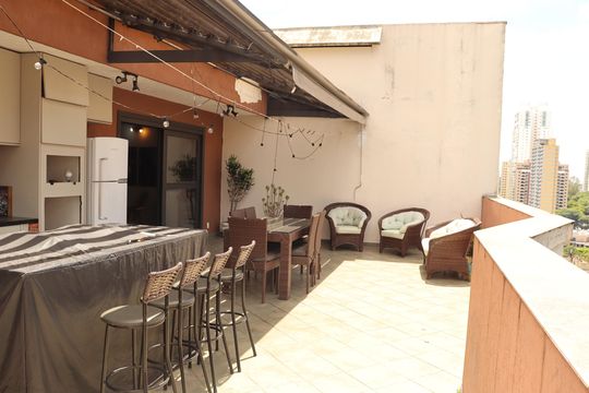 Varanda gourmet de apartamento para alugar com 4 quartos, 264m² em Alphaville Industrial, Barueri