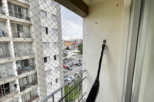 Varanda da Sala de apartamento para alugar com 2 quartos, 50m² em Vila Dionisia, São Paulo
