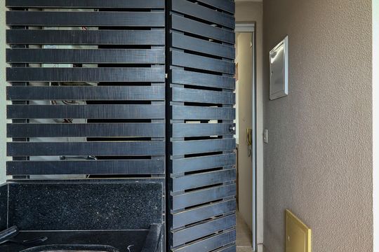 Área de serviço de apartamento para alugar com 1 quarto, 61m² em Vila Andrade, São Paulo