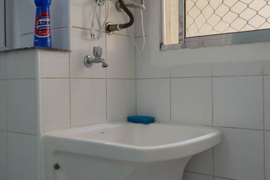 Área de Serviço de apartamento à venda com 3 quartos, 58m² em Paulicéia, São Bernardo do Campo