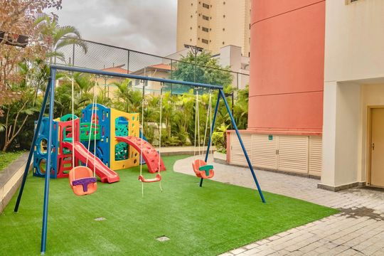 Área comum - Playground de apartamento para alugar com 3 quartos, 105m² em Vila Clementino, São Paulo
