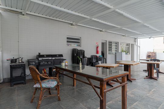 Área comum de kitnet/studio para alugar com 1 quarto, 31m² em Bela Vista, São Paulo