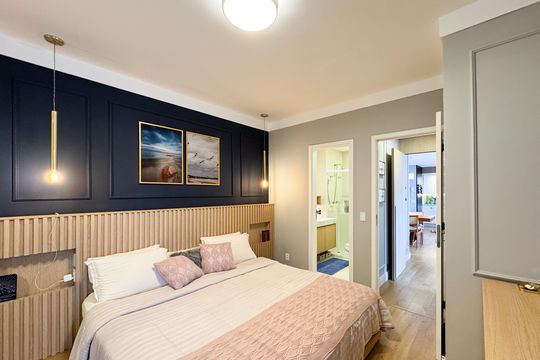Suíte 2 de apartamento à venda com 2 quartos, 95m² em Centro, São Bernardo do Campo