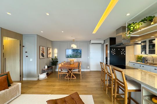 Sala de apartamento à venda com 2 quartos, 95m² em Centro, São Bernardo do Campo