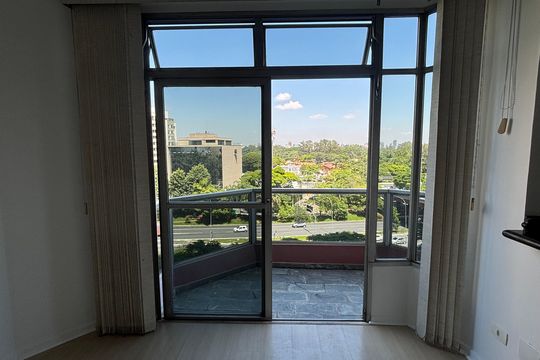 Sacada de apartamento para alugar com 1 quarto, 46m² em Vila Clementino, São Paulo