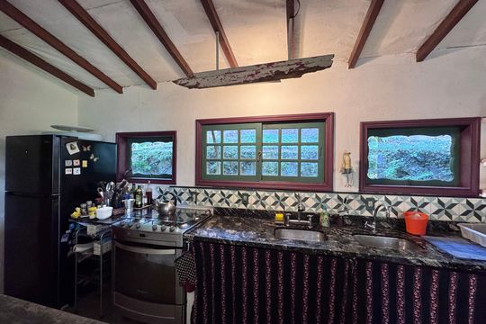 Cozinha de casa de condomínio à venda com 2 quartos, 135m² em Vargem Grande, Rio de Janeiro