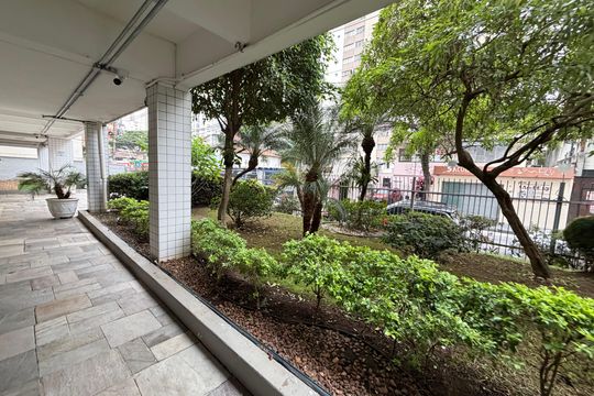 Área comum de apartamento para alugar com 2 quartos, 60m² em Cidade Monções, São Paulo