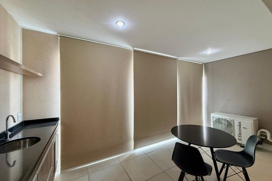 Sacada de apartamento para alugar com 1 quarto, 51m² em Vila Gertrudes, São Paulo