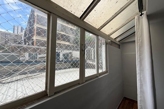 Varanda do Quarto de apartamento à venda com 2 quartos, 58m² em Vila Buarque, São Paulo
