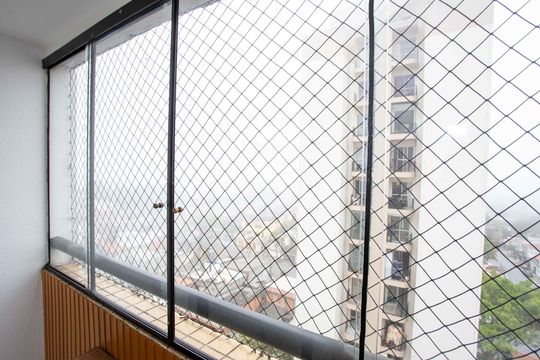 Varanda da Sala de apartamento para alugar com 3 quartos, 70m² em Centro, Diadema