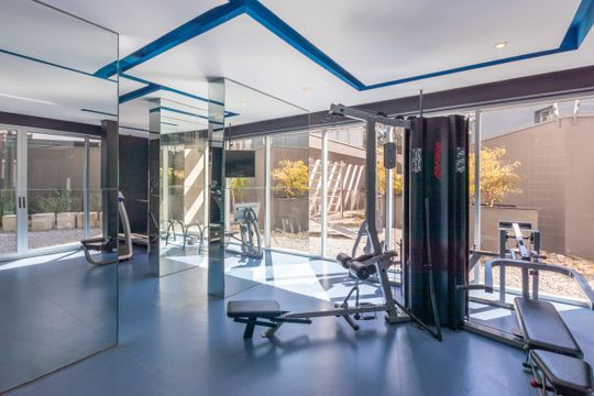 Área comum - Academia de apartamento para alugar com 1 quarto, 43m² em Vila Olímpia, São Paulo