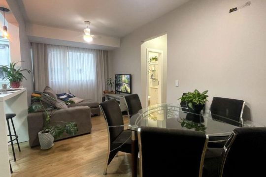Sala de apartamento para alugar com 2 quartos, 55m² em Campinas, São José