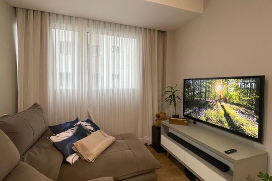 Sala  de apartamento para alugar com 2 quartos, 55m² em Campinas, São José