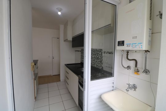 Área de Serviço de apartamento para alugar com 1 quarto, 35m² em Quinta da Paineira, São Paulo