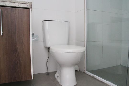 Banheiro da Suíte de apartamento para alugar com 2 quartos, 64m² em Picanço, Guarulhos