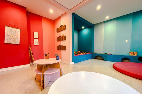 Área comum de apartamento para alugar com 1 quarto, 27m² em Cambuci, São Paulo
