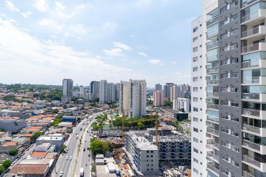 Vista da Suíte de apartamento à venda com 2 quartos, 64m² em Vila Santa Catarina, São Paulo