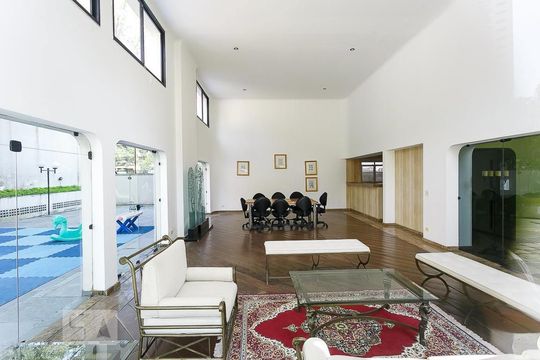 Área comum - Salão de festas de apartamento para alugar com 4 quartos, 239m² em Vila Andrade, São Paulo