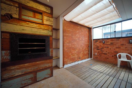 Área externa de casa de condomínio para alugar com 3 quartos, 140m² em Santo Antônio de Lisboa, Florianópolis