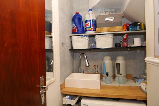 Área de Serviço de casa de condomínio à venda com 2 quartos, 80m² em Cidade Antônio Estevão de Carvalho, São Paulo