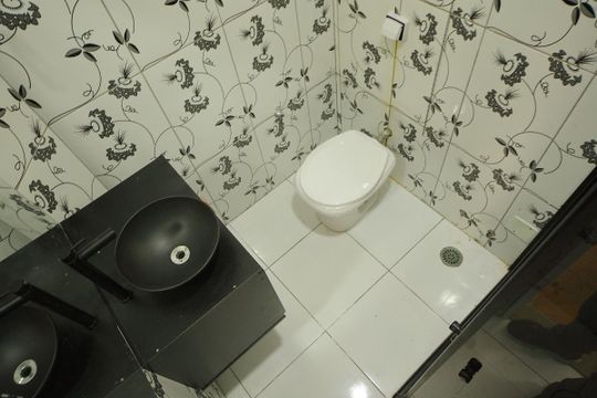 Banheiro  de apartamento para alugar com 3 quartos, 80m² em Centro, São Bernardo do Campo
