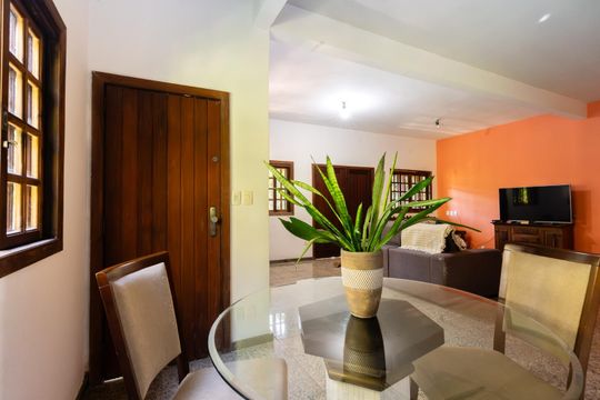 Sala de jantar de casa à venda com 5 quartos, 391m² em Itanhangá, Rio de Janeiro