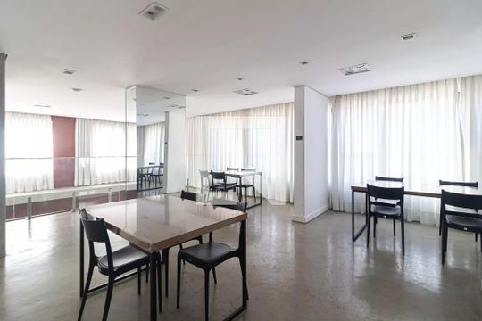 Área comum de apartamento à venda com 1 quarto, 70m² em Vila Leopoldina, São Paulo