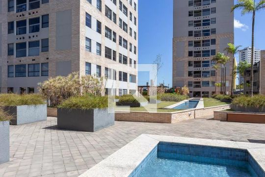 Área comum de apartamento à venda com 1 quarto, 70m² em Vila Leopoldina, São Paulo