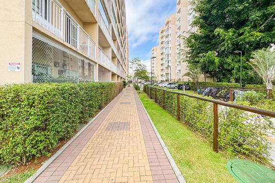 Área comum de apartamento para alugar com 1 quarto, 30m² em Cambuci, São Paulo