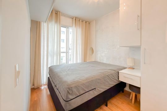 Quarto de apartamento para alugar com 1 quarto, 30m² em Cambuci, São Paulo