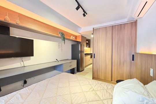 Kitnet/Studio à venda com 1 quarto, 31m² em Indianópolis, São Paulo