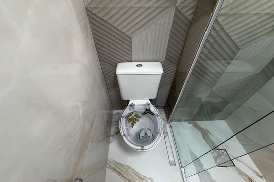 Banheiro Social de apartamento à venda com 4 quartos, 116m² em Planalto, São Bernardo do Campo
