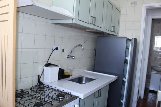 Cozinha de kitnet/studio para alugar com 1 quarto, 40m² em Vila Buarque, São Paulo