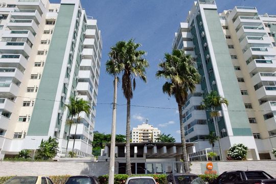 Fachada de apartamento à venda com 3 quartos, 155m² em Recreio dos Bandeirantes, Rio de Janeiro