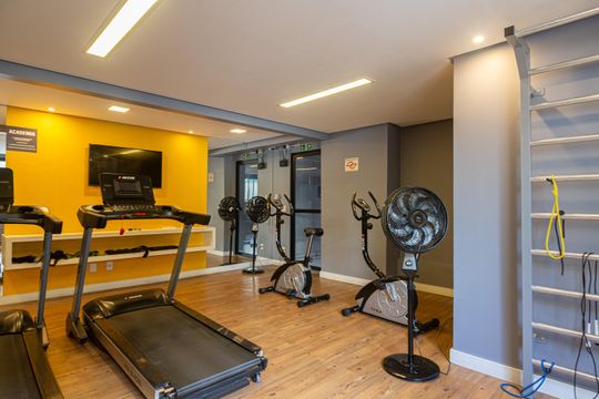 Área comum - Academia de kitnet/studio à venda com 1 quarto, 26m² em Bela Vista, São Paulo