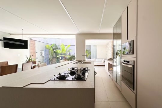 Cozinha de casa para alugar com 3 quartos, 340m² em Anchieta, São Bernardo do Campo