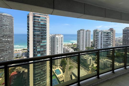 Vista da Cobertura de apartamento à venda com 5 quartos, 600m² em Barra da Tijuca, Rio de Janeiro