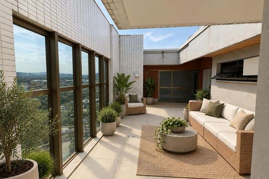 Área Comum de apartamento à venda com 5 quartos, 600m² em Barra da Tijuca, Rio de Janeiro