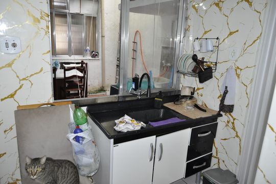 Cozinha de apartamento à venda com 2 quartos, 75m² em Engenho Novo, Rio de Janeiro