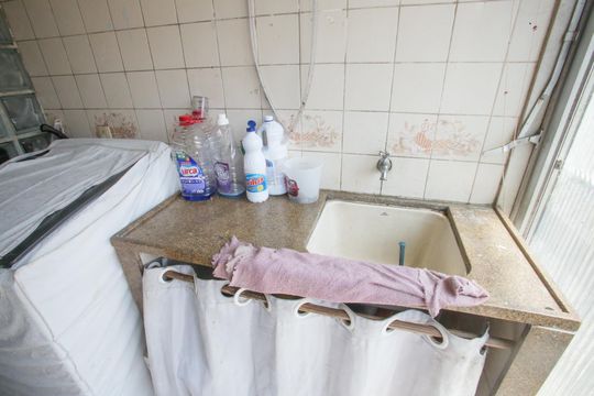 Área de Serviço de apartamento à venda com 3 quartos, 99m² em Taquara, Rio de Janeiro