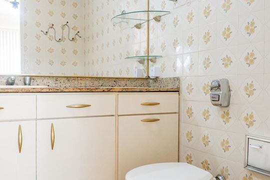 Banheiro da Suíte 2 de apartamento para alugar com 2 quartos, 102m² em Tijuca, Rio de Janeiro