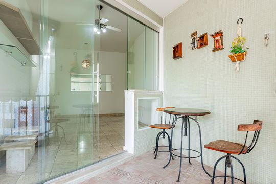 Varanda da Sala de apartamento para alugar com 2 quartos, 102m² em Tijuca, Rio de Janeiro