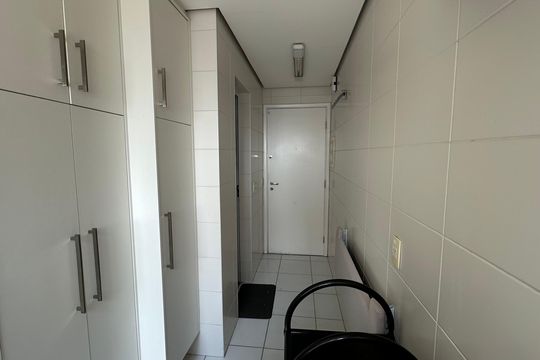 Área de serviço de apartamento à venda com 3 quartos, 119m² em Brooklin Paulista, São Paulo