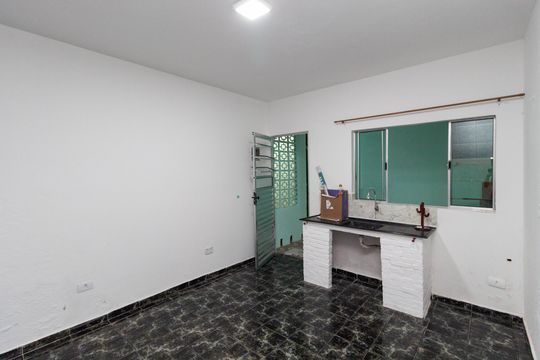 Sala/Cozinha de casa para alugar com 1 quarto, 36m² em Vila Danubio Azul, São Paulo