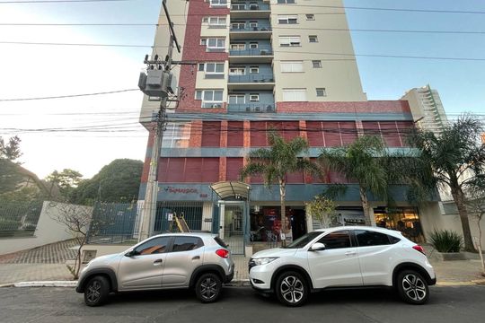 Fachada de apartamento à venda com 1 quarto, 65m² em Vila Rosa, Novo Hamburgo
