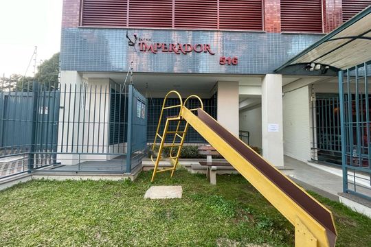 Área comum de apartamento à venda com 1 quarto, 65m² em Vila Rosa, Novo Hamburgo