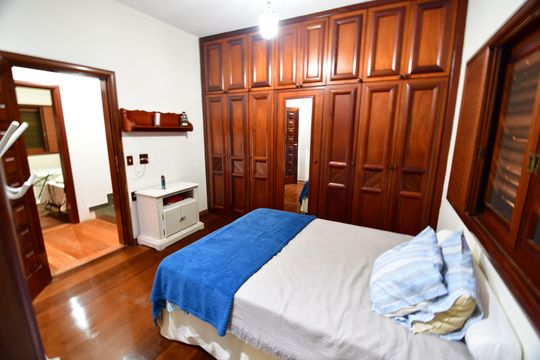 Suíte 2 de casa de condomínio à venda com 4 quartos, 850m² em Sítios de Recreio Gramado, Campinas
