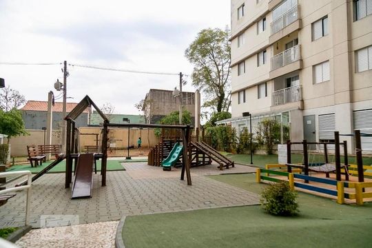 Área comum - Playground de apartamento para alugar com 3 quartos, 65m² em Ponte Grande, Guarulhos